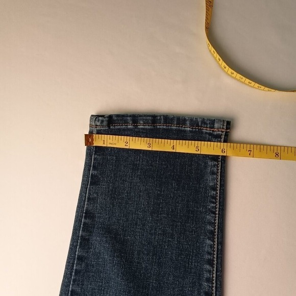 Seven7 Womens High Rise Skinny Leg Jeans Size 12 Medium Wash Classic Stretch - Picture 10 of 10